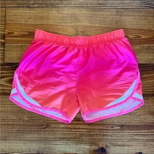 Old Navy Pink Athletic Shorts with Elastic Waistband